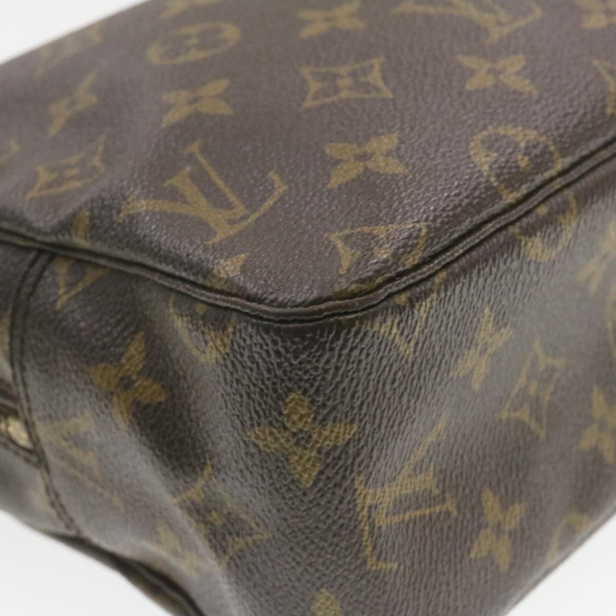 LOUIS VUITTON Monogram Trousse Toilette 28 Clutch Bag M47522 LV am407g