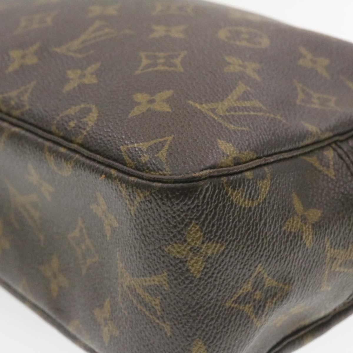 LOUIS VUITTON Monogram Trousse Toilette 28 Clutch Bag M47522 LV am407g