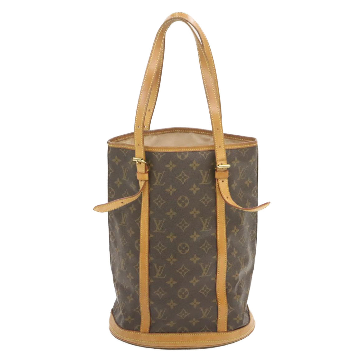 LOUIS VUITTON Monogram Bucket GM Shoulder Bag Pouch M42236 **Powder am482g