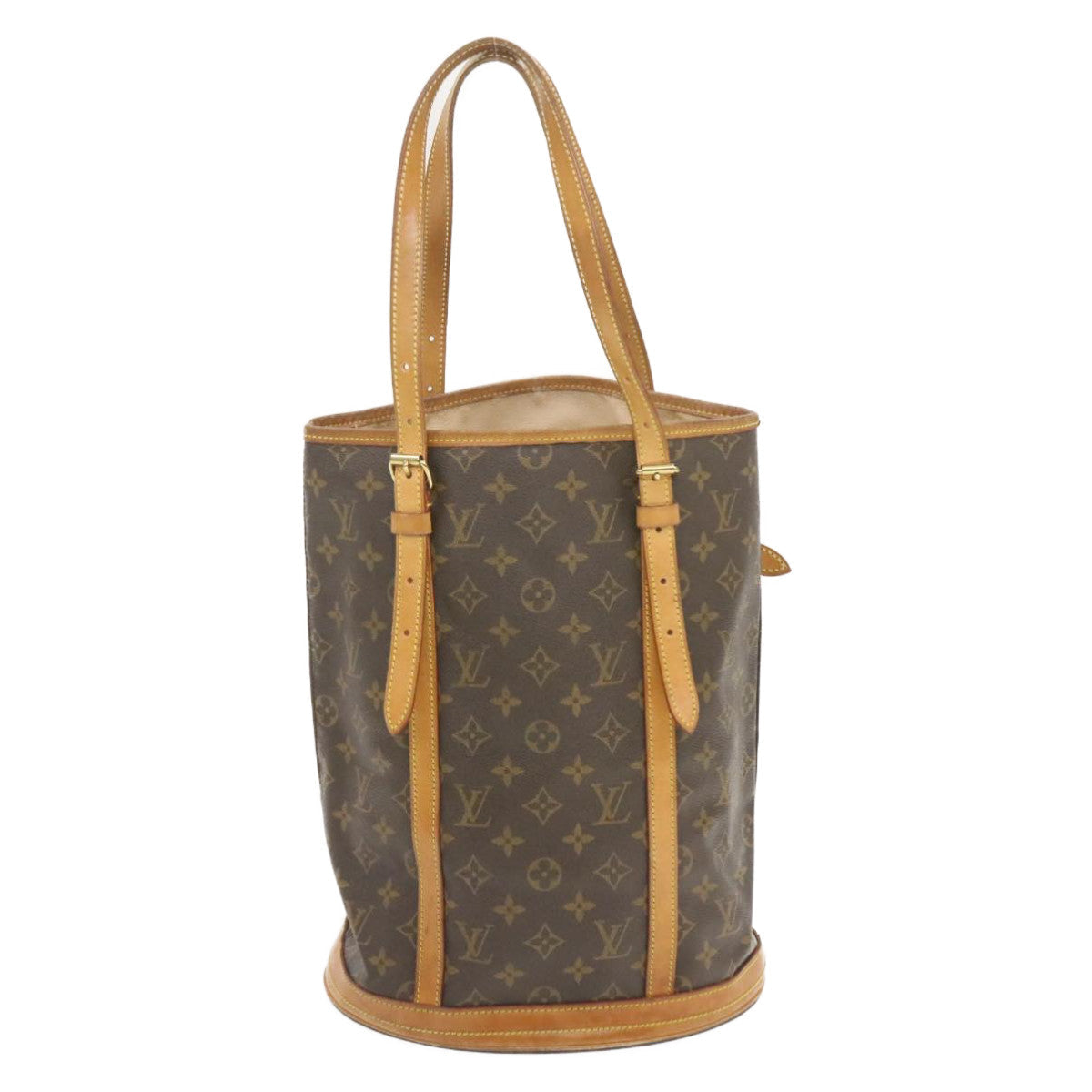 LOUIS VUITTON Monogram Bucket GM Shoulder Bag Pouch M42236 **Powder am482g