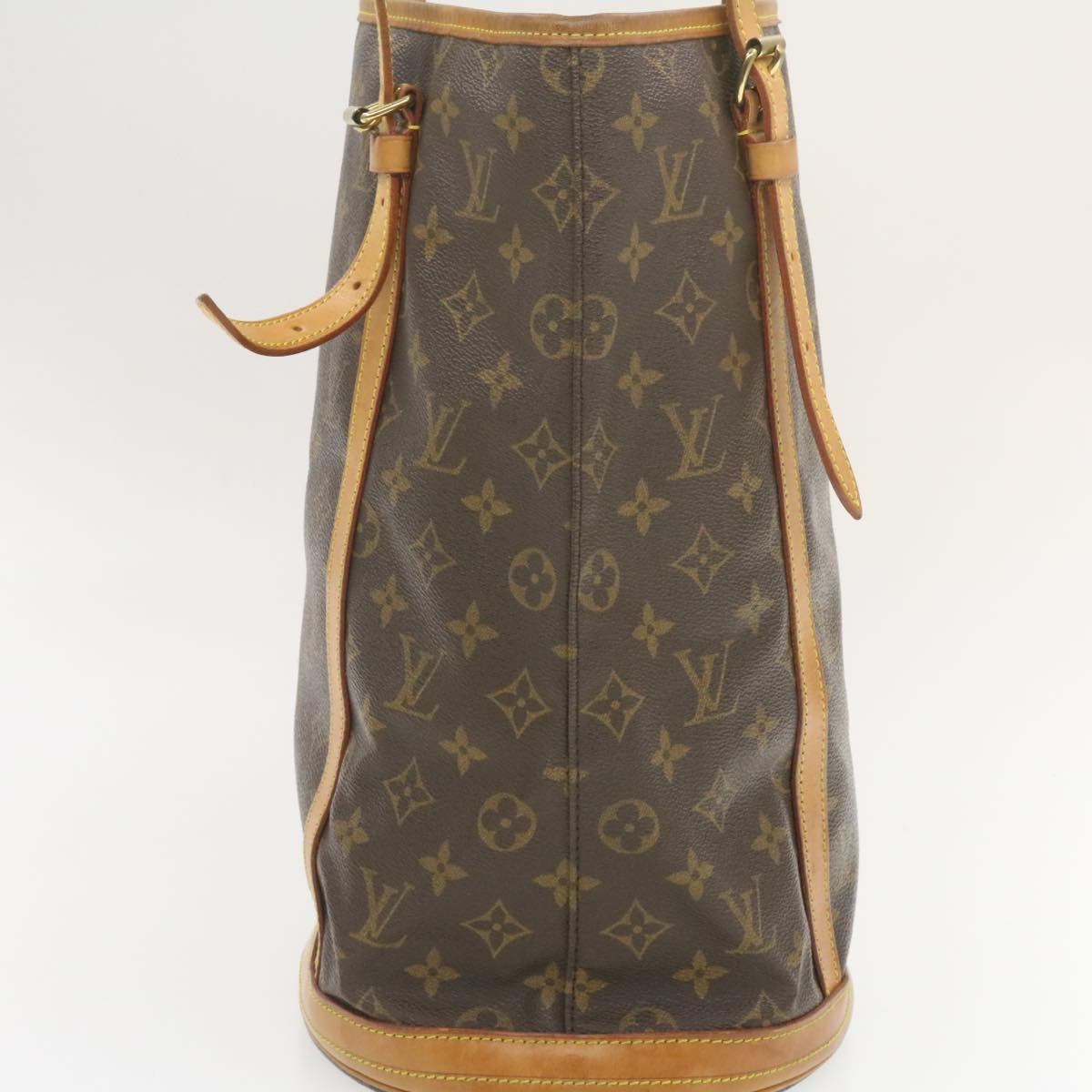 LOUIS VUITTON Monogram Bucket GM Shoulder Bag Pouch M42236 **Powder am482g