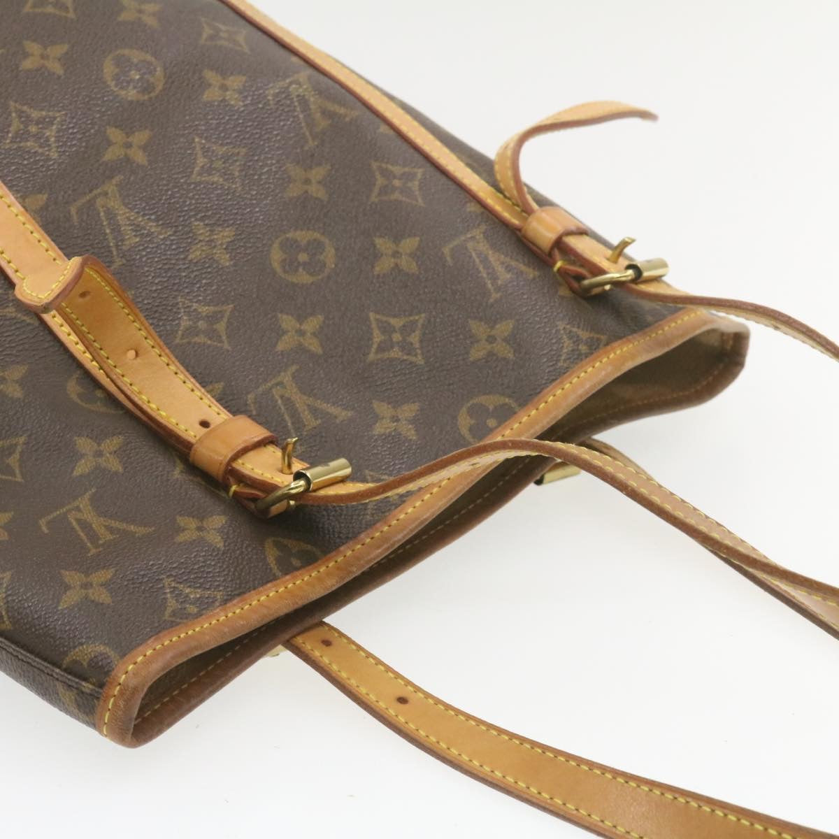LOUIS VUITTON Monogram Bucket GM Shoulder Bag Pouch M42236 **Powder am482g