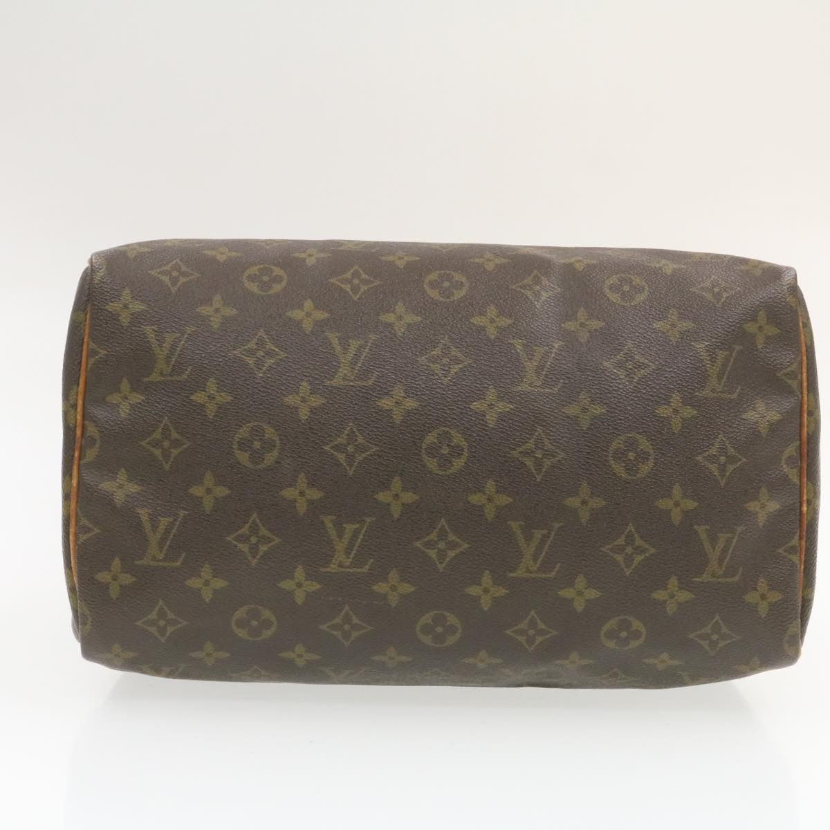 LOUIS VUITTON Monogram Speedy 30 Hand Bag M41526 LV am489g