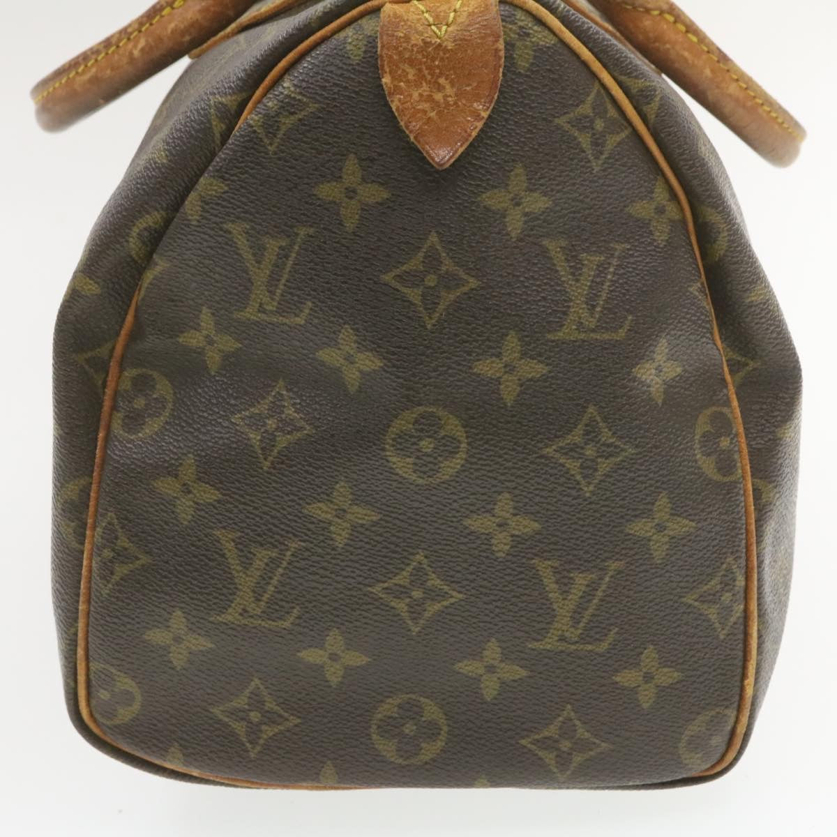 LOUIS VUITTON Monogram Speedy 30 Hand Bag M41526 LV am489g