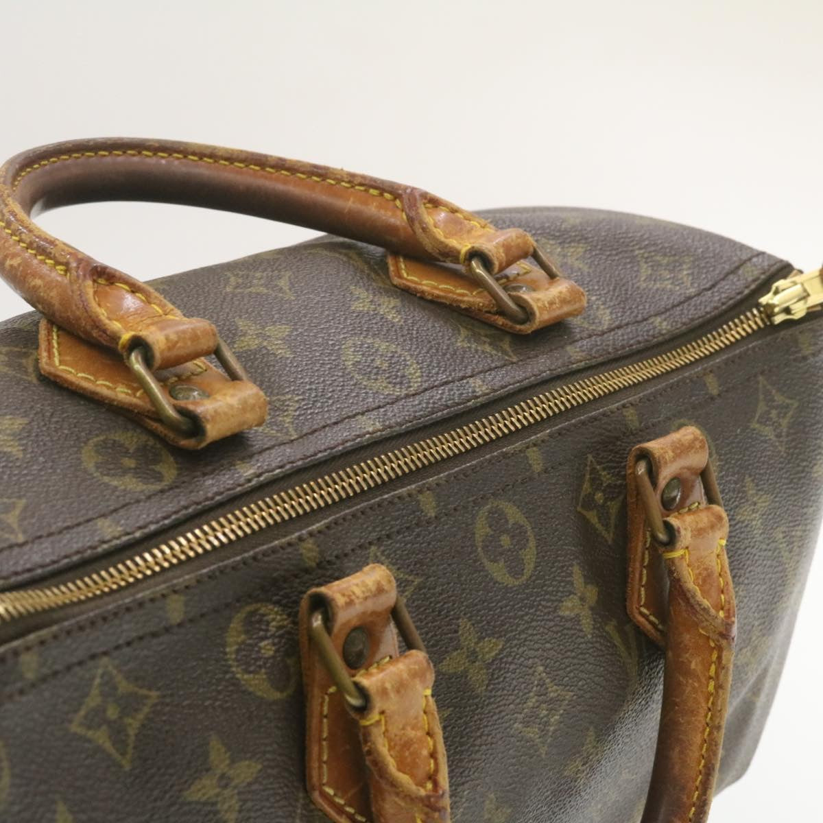 LOUIS VUITTON Monogram Speedy 30 Hand Bag M41526 LV am489g
