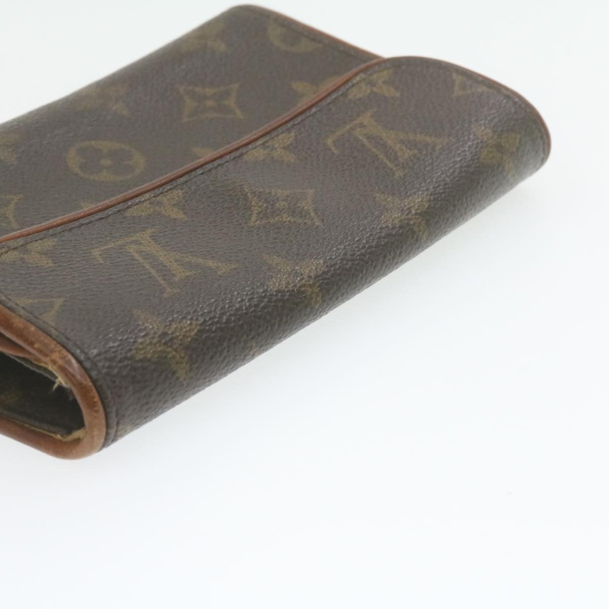 LOUIS VUITTON Monogram Pochette Florentine Waist Bag M51855 LV am668g