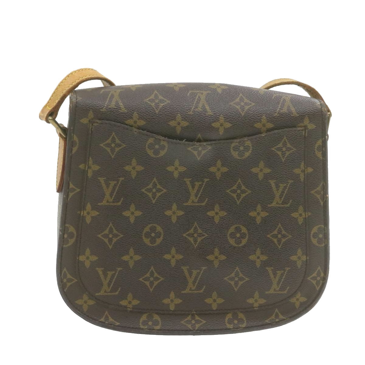 LOUIS VUITTON Monogram Saint Cloud GM Shoulder Bag M51242 LV am728g