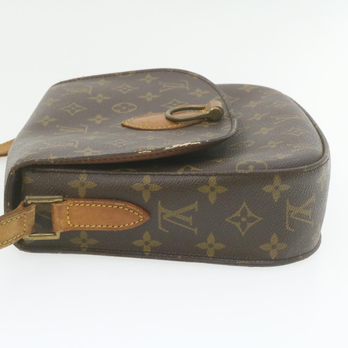 LOUIS VUITTON Monogram Saint Cloud GM Shoulder Bag M51242 LV am728g