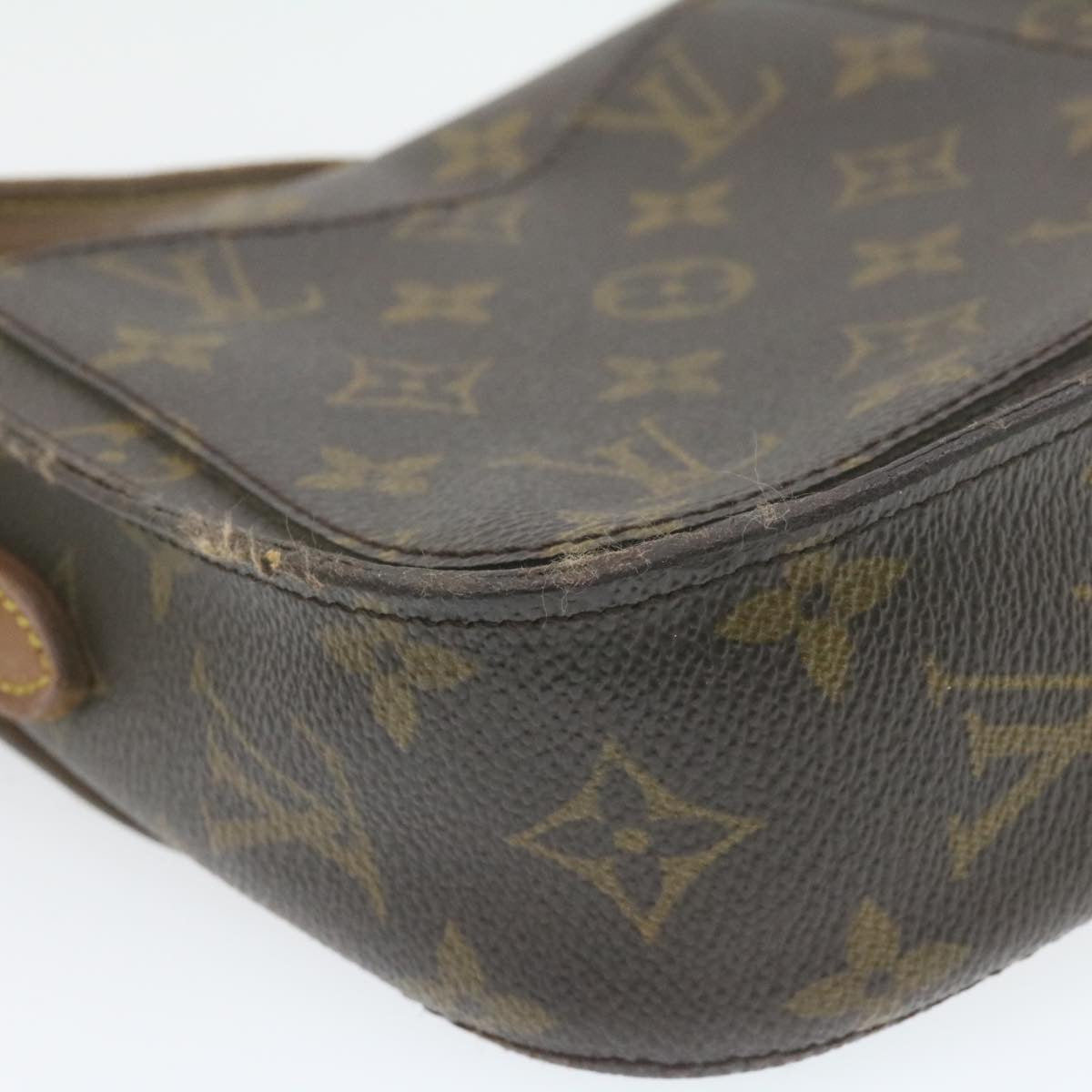 LOUIS VUITTON Monogram Saint Cloud PM Shoulder Bag M51244 LV am753g