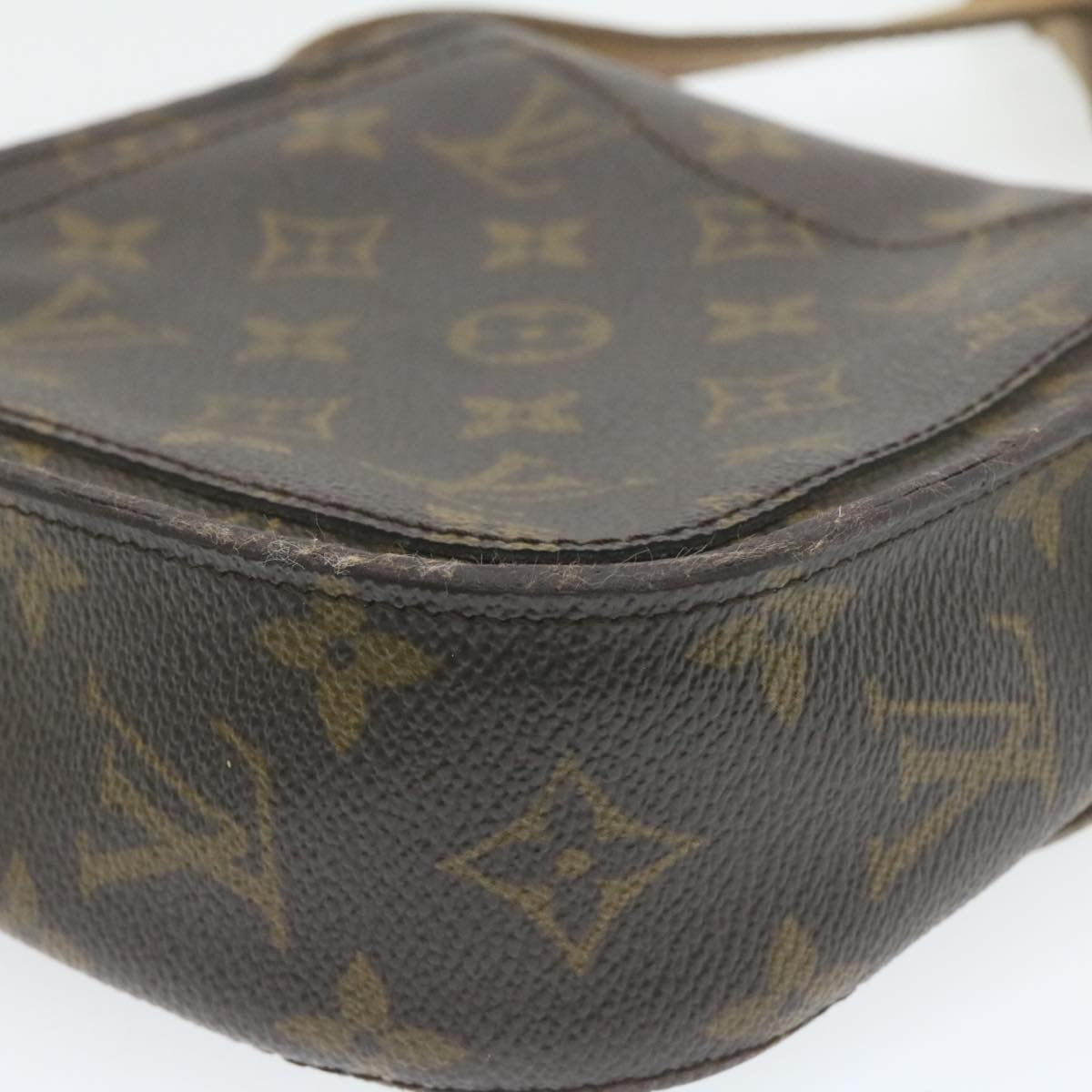 LOUIS VUITTON Monogram Saint Cloud PM Shoulder Bag M51244 LV am753g