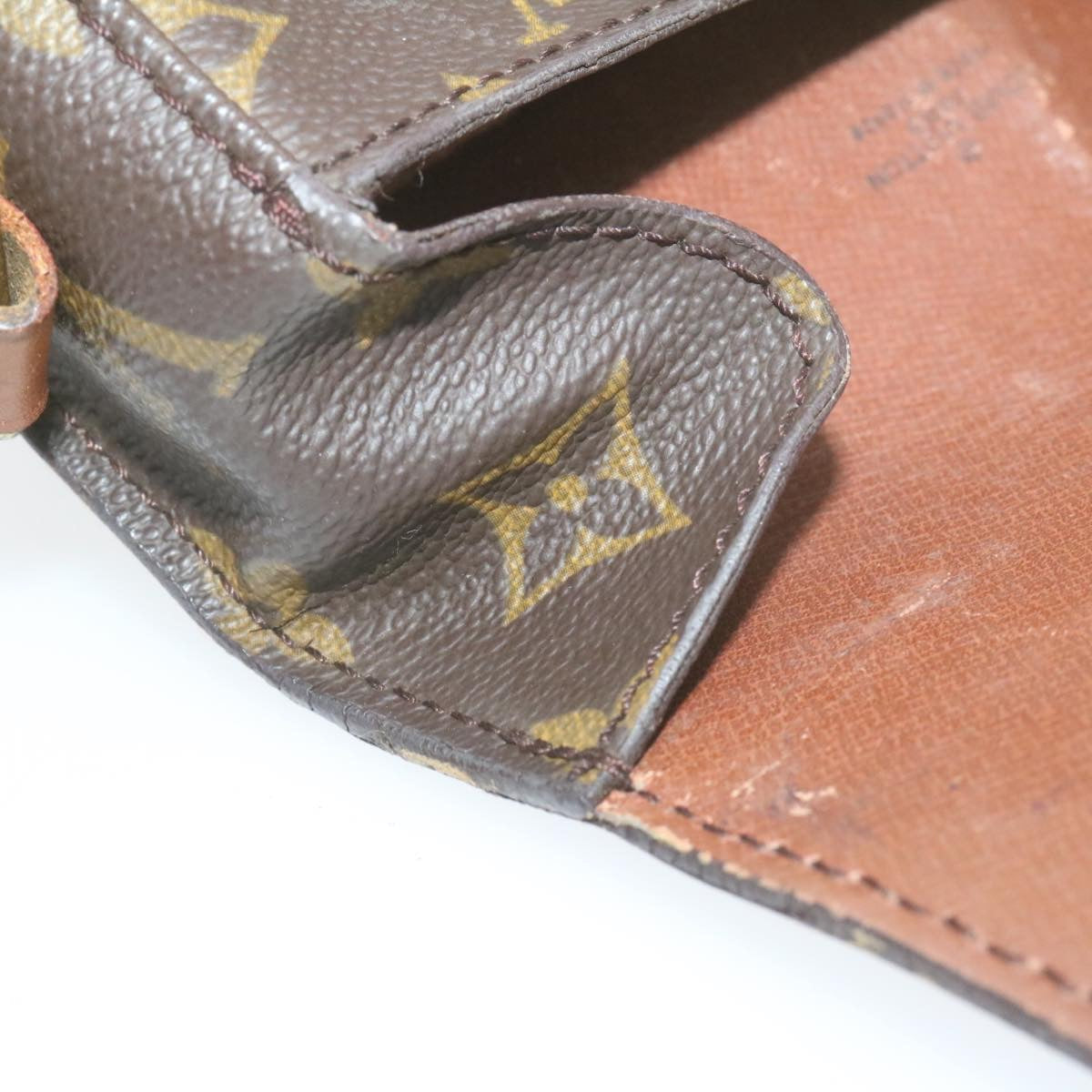 LOUIS VUITTON Monogram Saint Cloud PM Shoulder Bag M51244 LV am753g