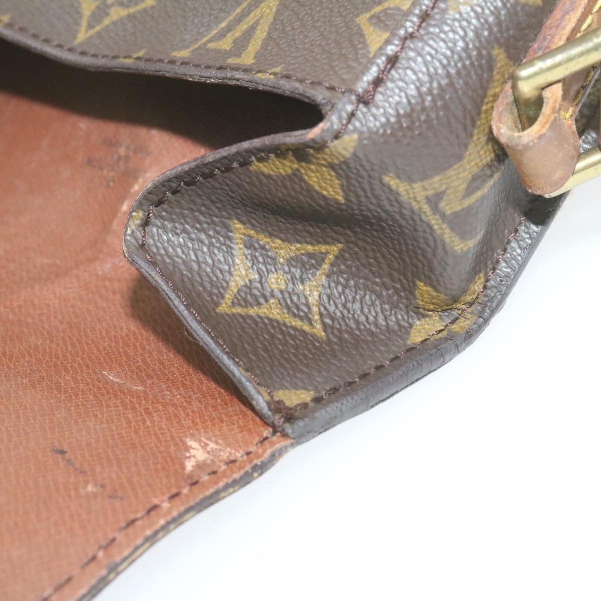 LOUIS VUITTON Monogram Saint Cloud PM Shoulder Bag M51244 LV am753g