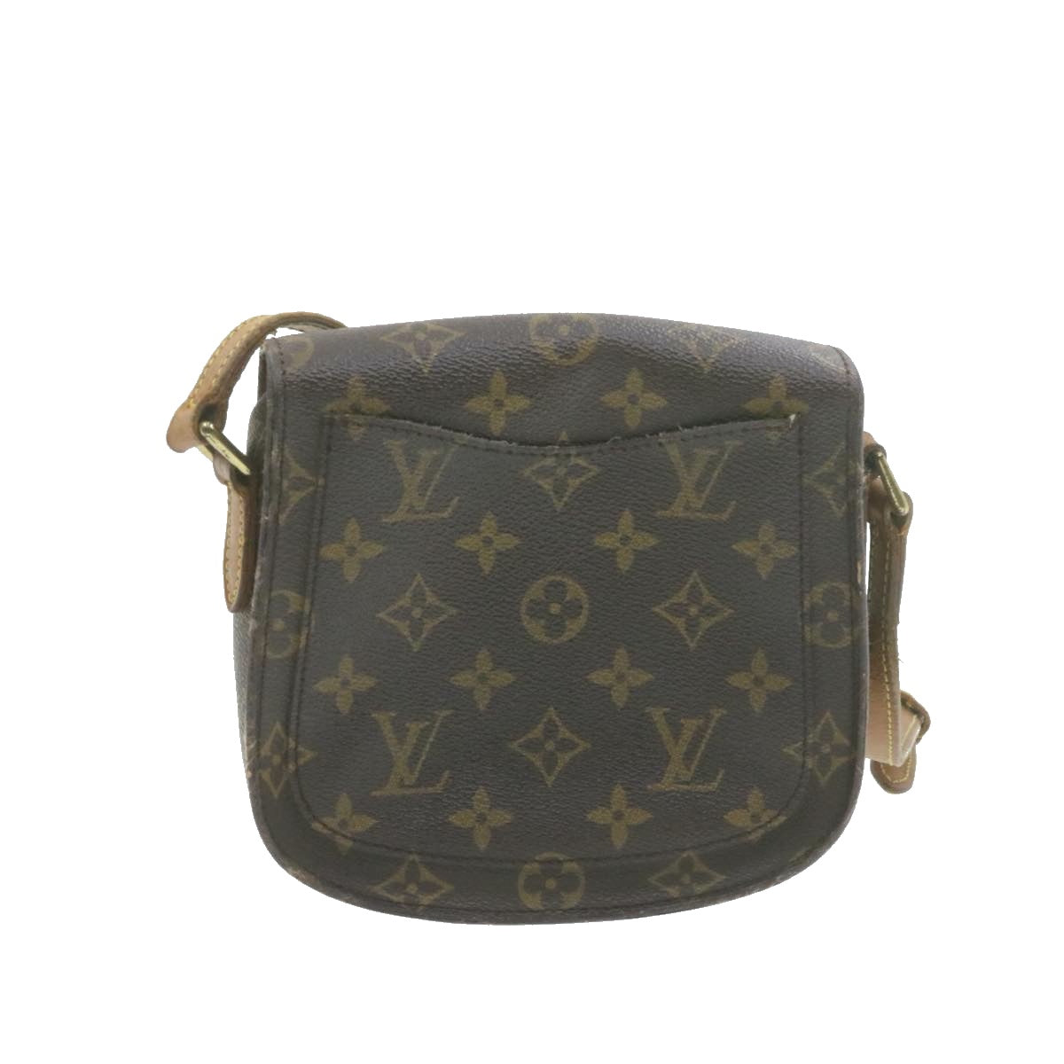 LOUIS VUITTON Monogram Saint Cloud PM Shoulder Bag M51244 LV am753g