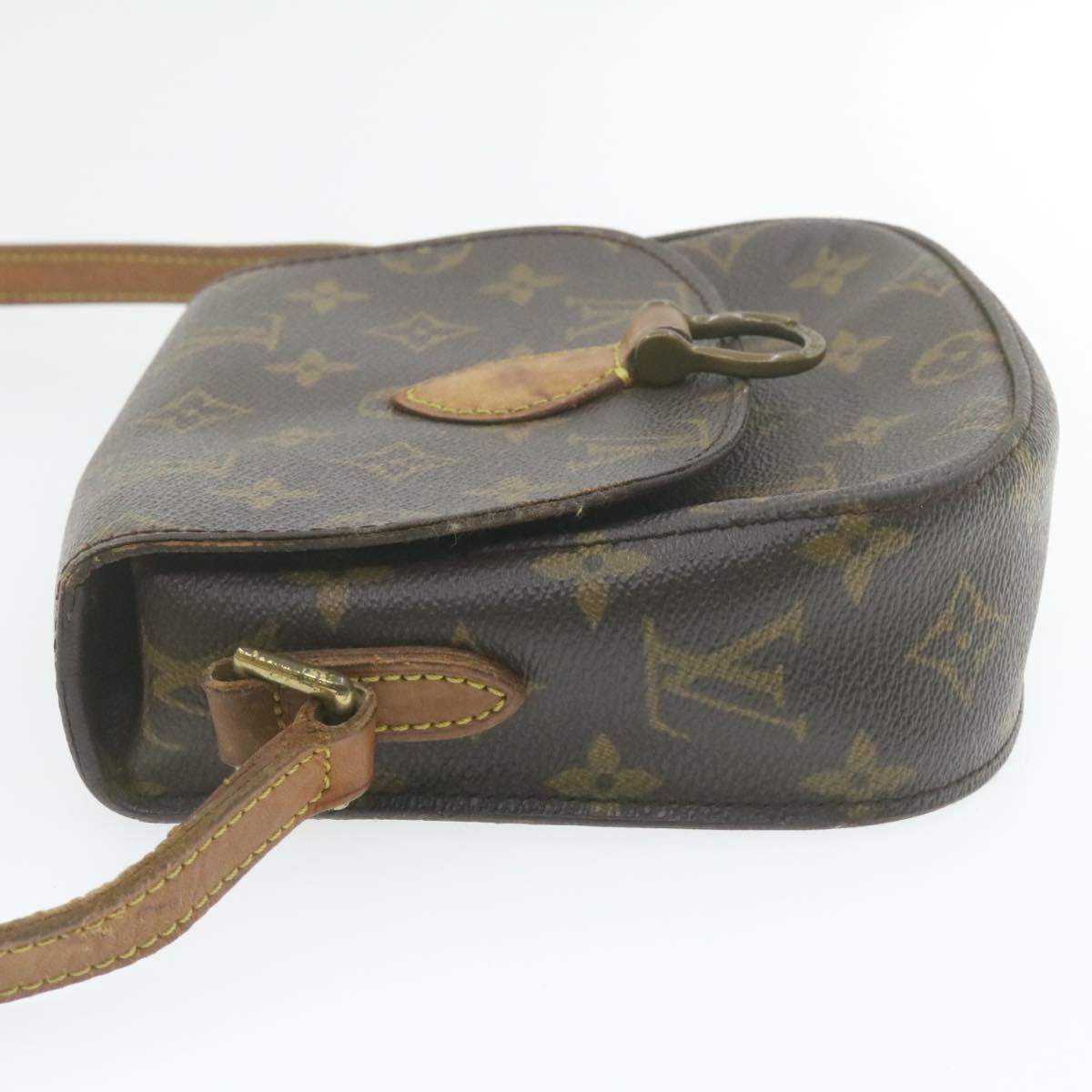 LOUIS VUITTON Monogram Saint Cloud PM Shoulder Bag M51244 LV am753g