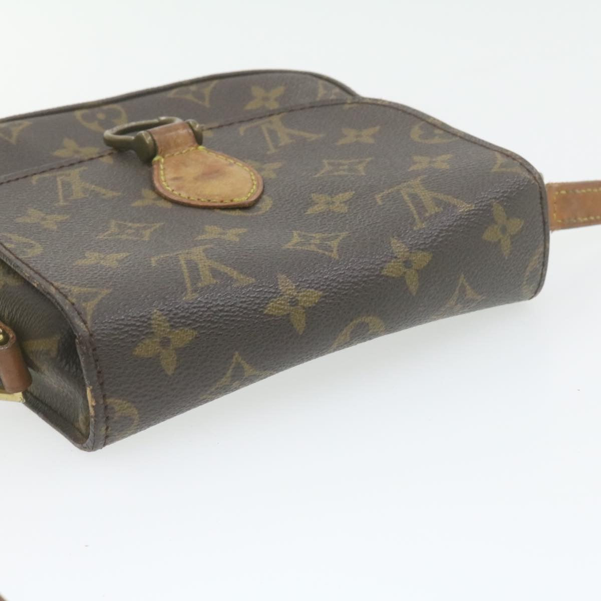 LOUIS VUITTON Monogram Saint Cloud PM Shoulder Bag M51244 LV am753g
