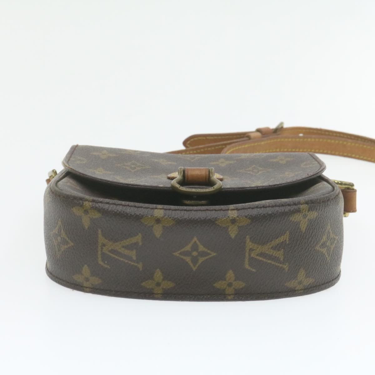 LOUIS VUITTON Monogram Saint Cloud PM Shoulder Bag M51244 LV am753g