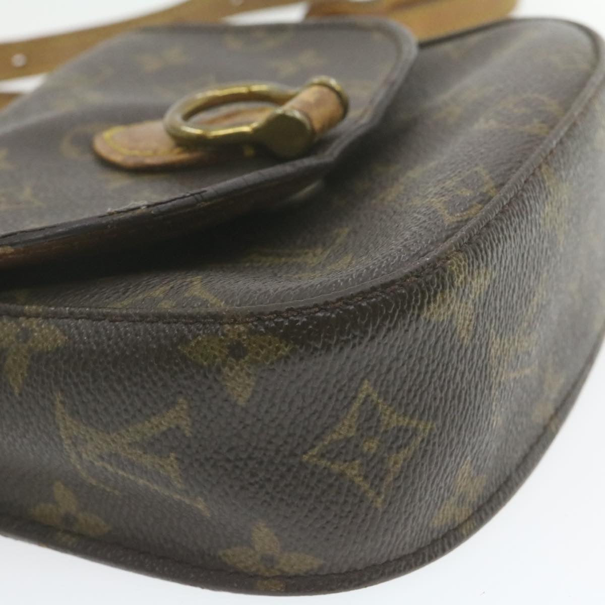 LOUIS VUITTON Monogram Saint Cloud PM Shoulder Bag M51244 LV am754g