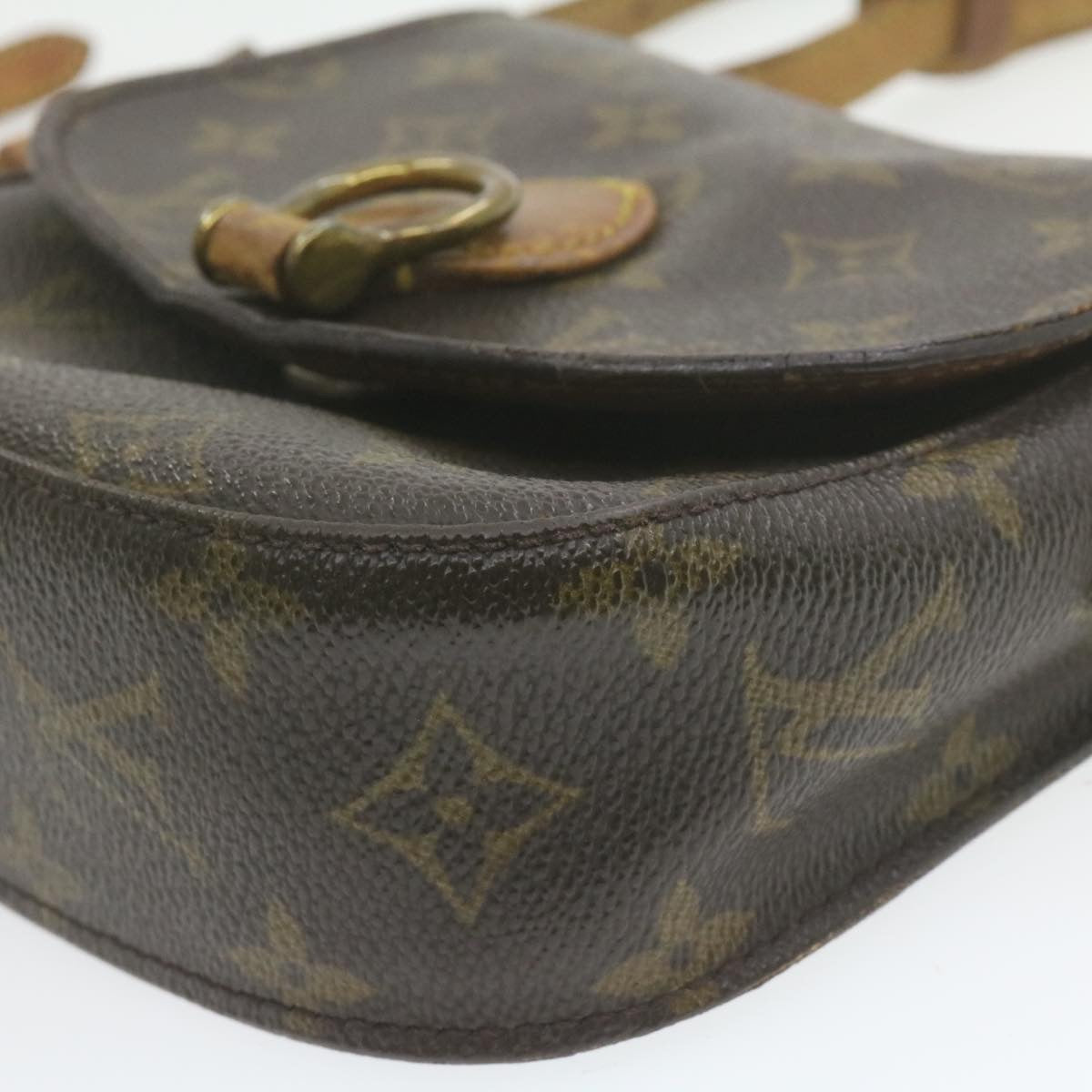 LOUIS VUITTON Monogram Saint Cloud PM Shoulder Bag M51244 LV am754g