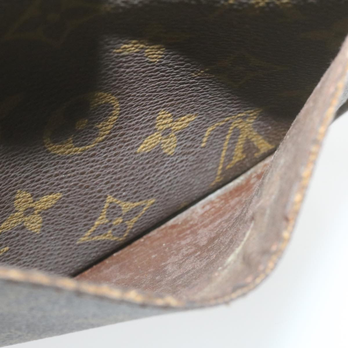 LOUIS VUITTON Monogram Saint Cloud PM Shoulder Bag M51244 LV am754g