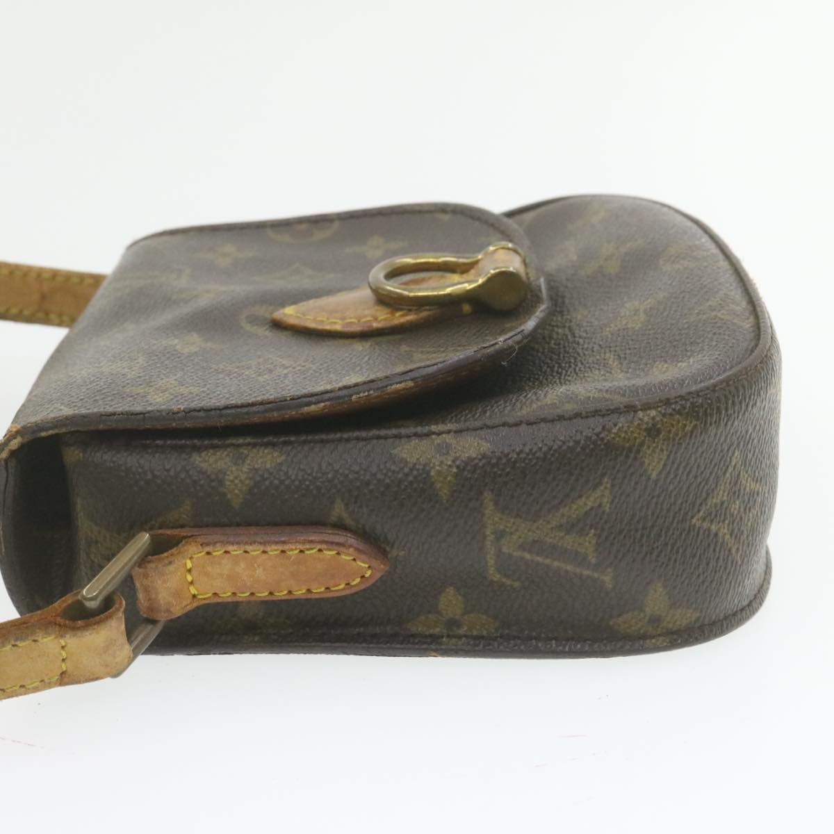 LOUIS VUITTON Monogram Saint Cloud PM Shoulder Bag M51244 LV am754g