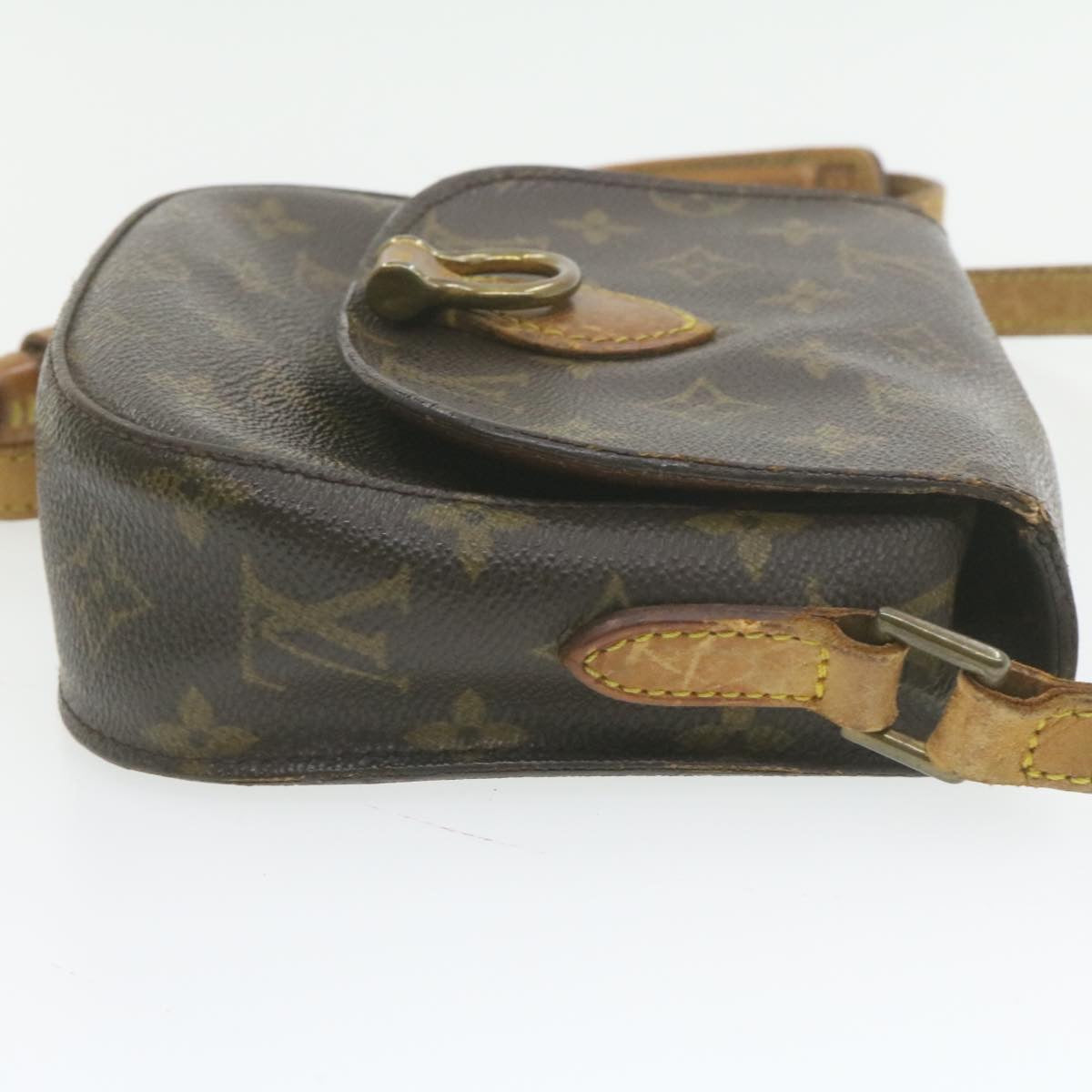 LOUIS VUITTON Monogram Saint Cloud PM Shoulder Bag M51244 LV am754g