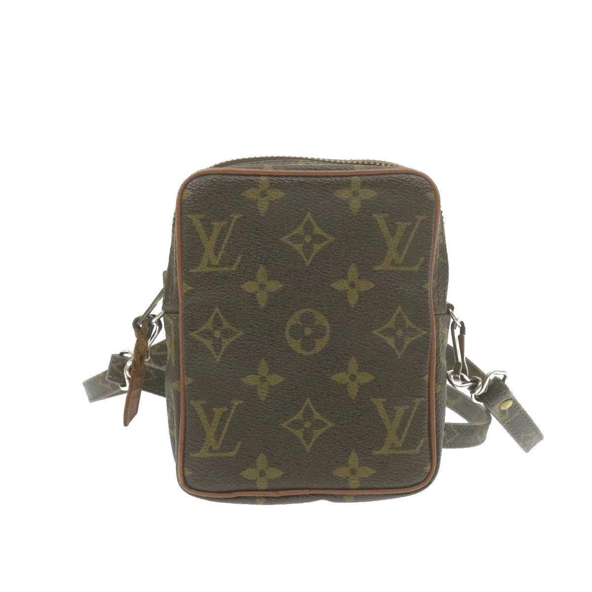 LOUIS VUITTON Monogram Mini Posh Shoulder Bag No.202 LV am788g