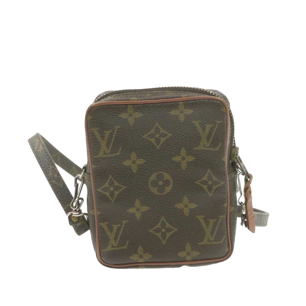 LOUIS VUITTON Monogram Mini Posh Shoulder Bag No.202 LV am788g