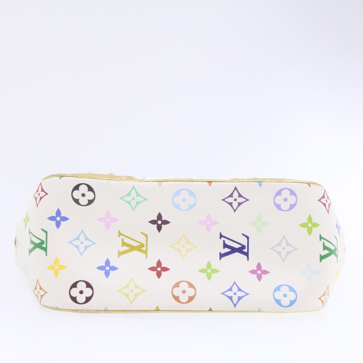 LOUIS VUITTON Monogram Multicolor Marilyn All Hand Bag White M40206 am819gA