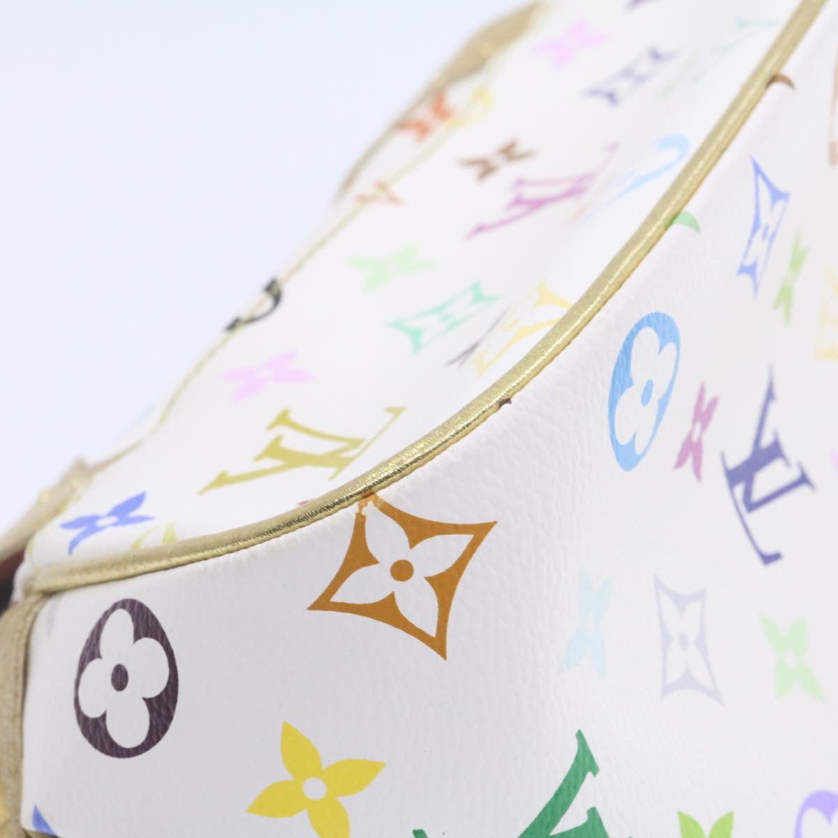 LOUIS VUITTON Monogram Multicolor Marilyn All Hand Bag White M40206 am819gA