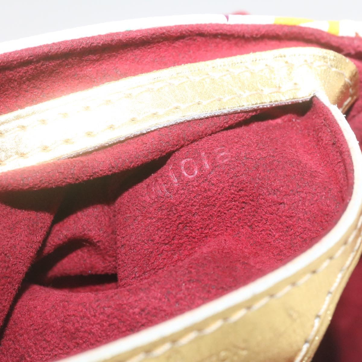 LOUIS VUITTON Monogram Multicolor Marilyn All Hand Bag White M40206 am819gA