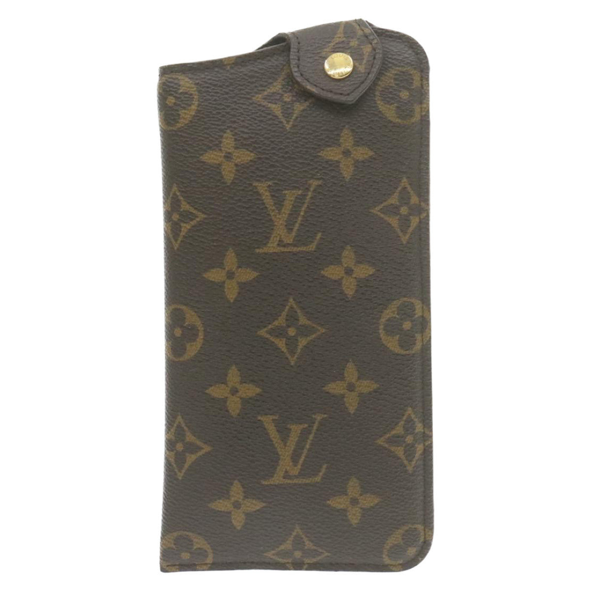 LOUIS VUITTON Monogram Etui A Lunettes MM Glasses Case M66544 LV am874g