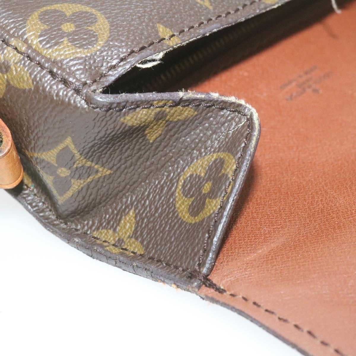 LOUIS VUITTON Monogram Saint Cloud MM Shoulder Bag M51243 LV am882g