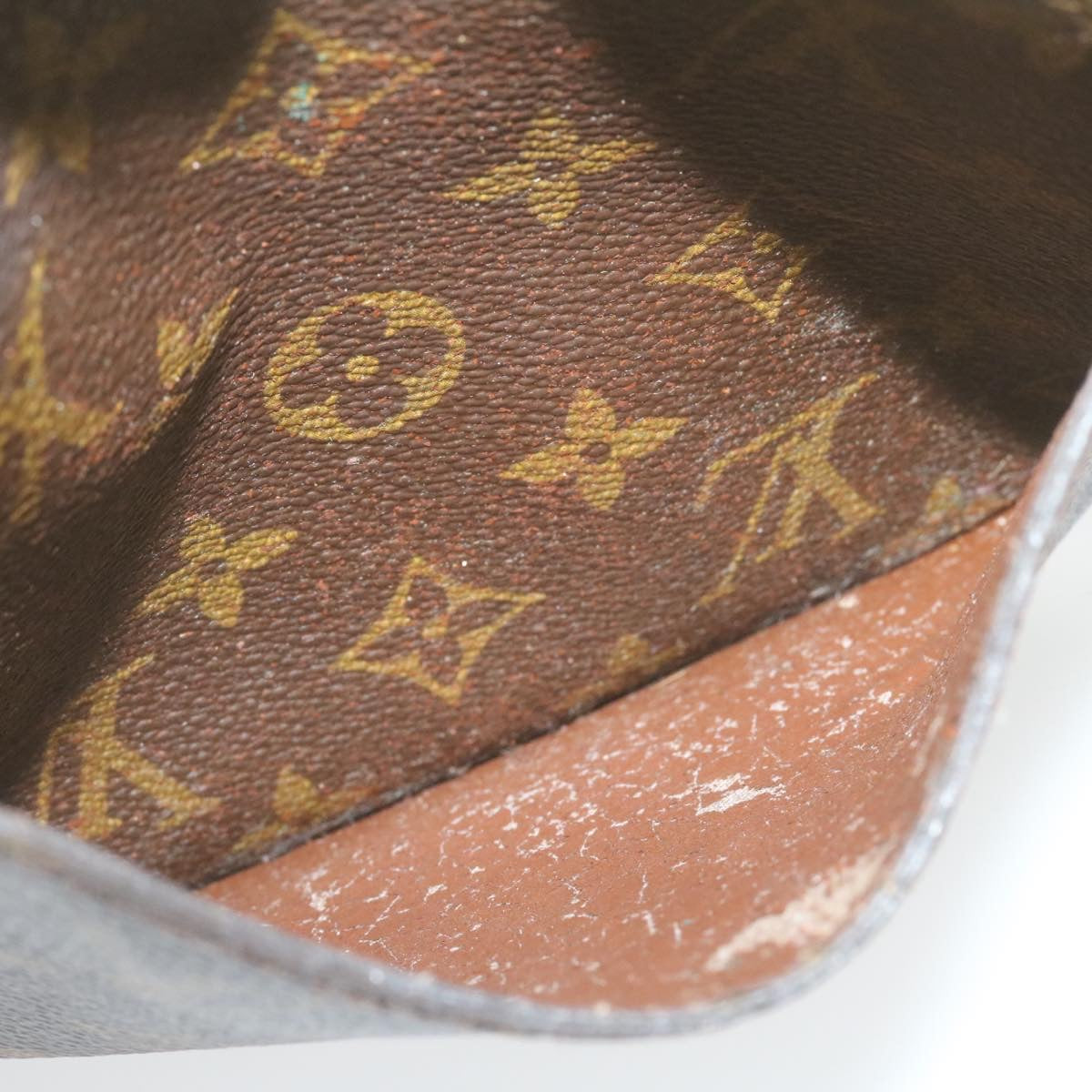 LOUIS VUITTON Monogram Saint Cloud MM Shoulder Bag M51243 LV am882g