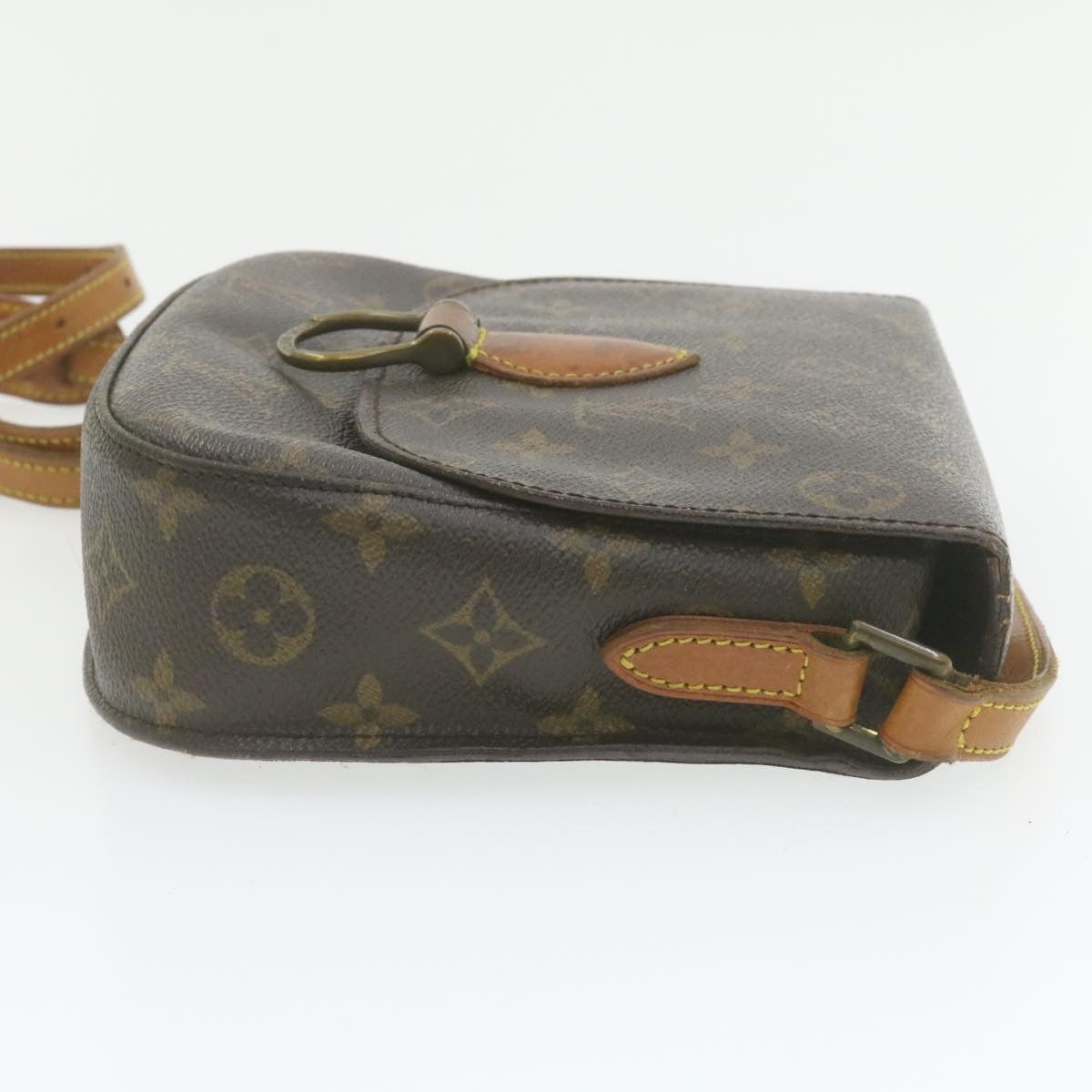 LOUIS VUITTON Monogram Saint Cloud MM Shoulder Bag M51243 LV am882g