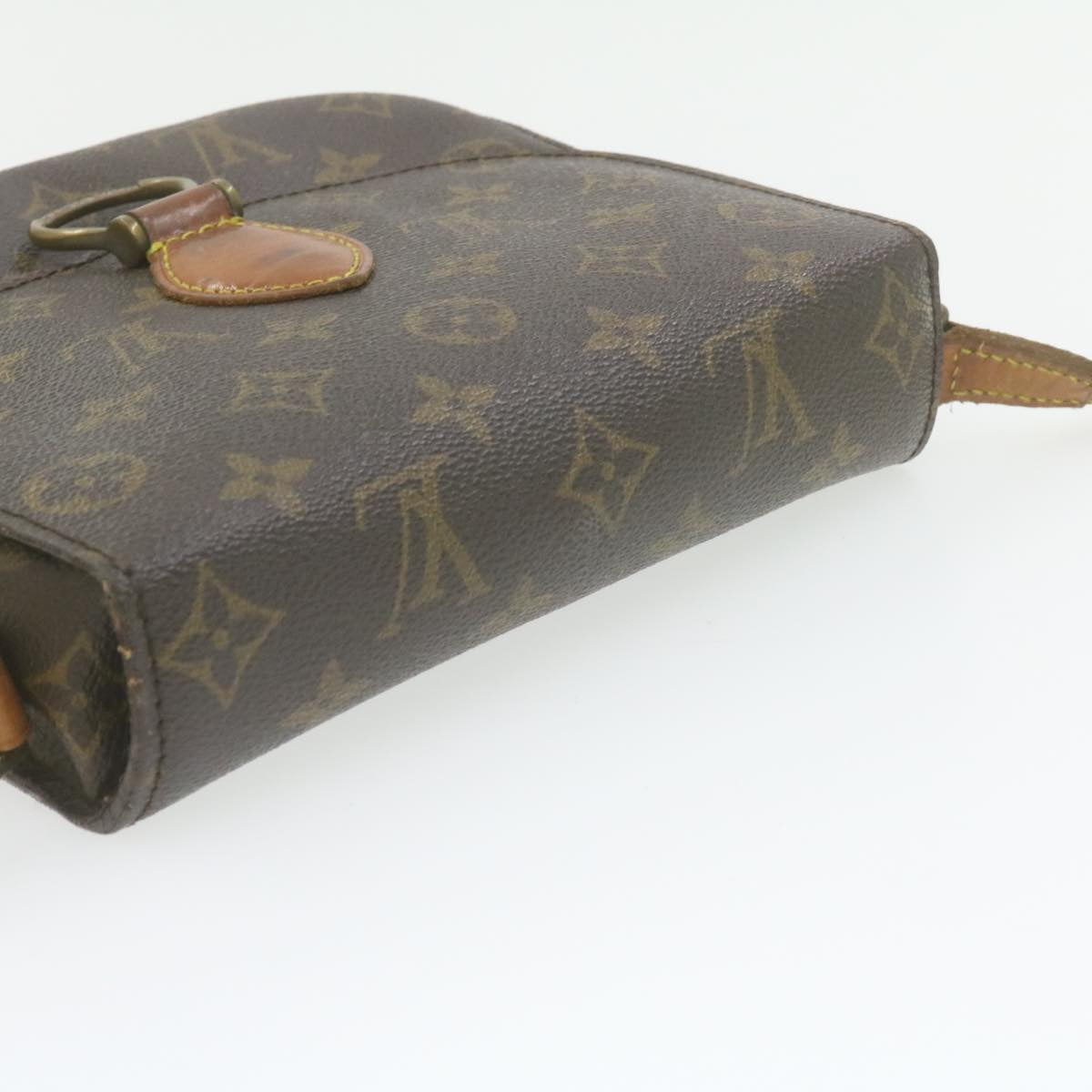 LOUIS VUITTON Monogram Saint Cloud MM Shoulder Bag M51243 LV am882g