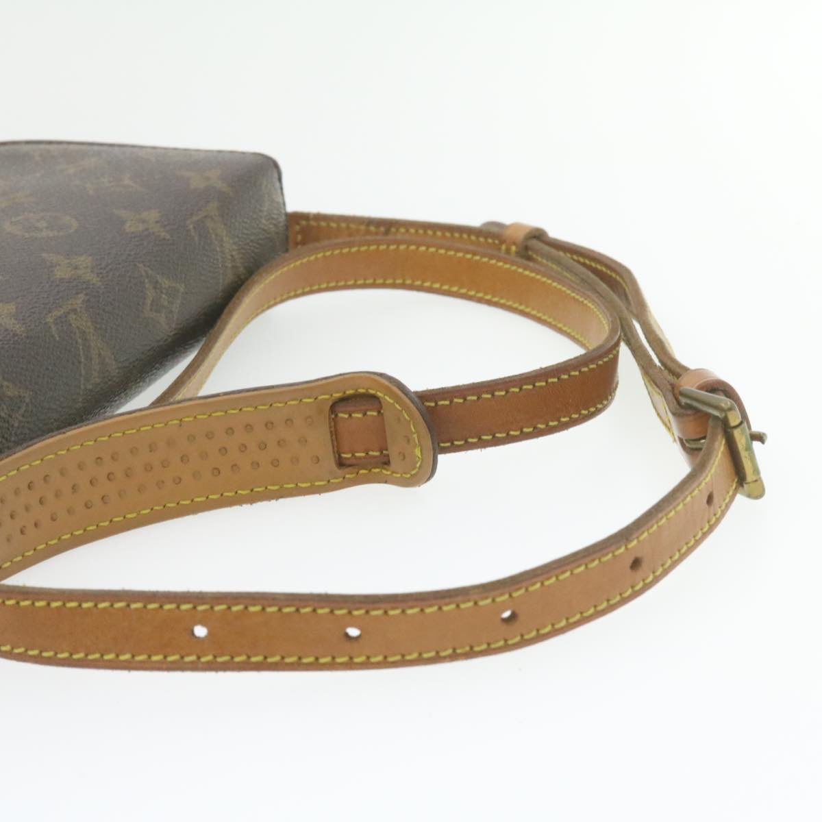 LOUIS VUITTON Monogram Saint Cloud MM Shoulder Bag M51243 LV am882g