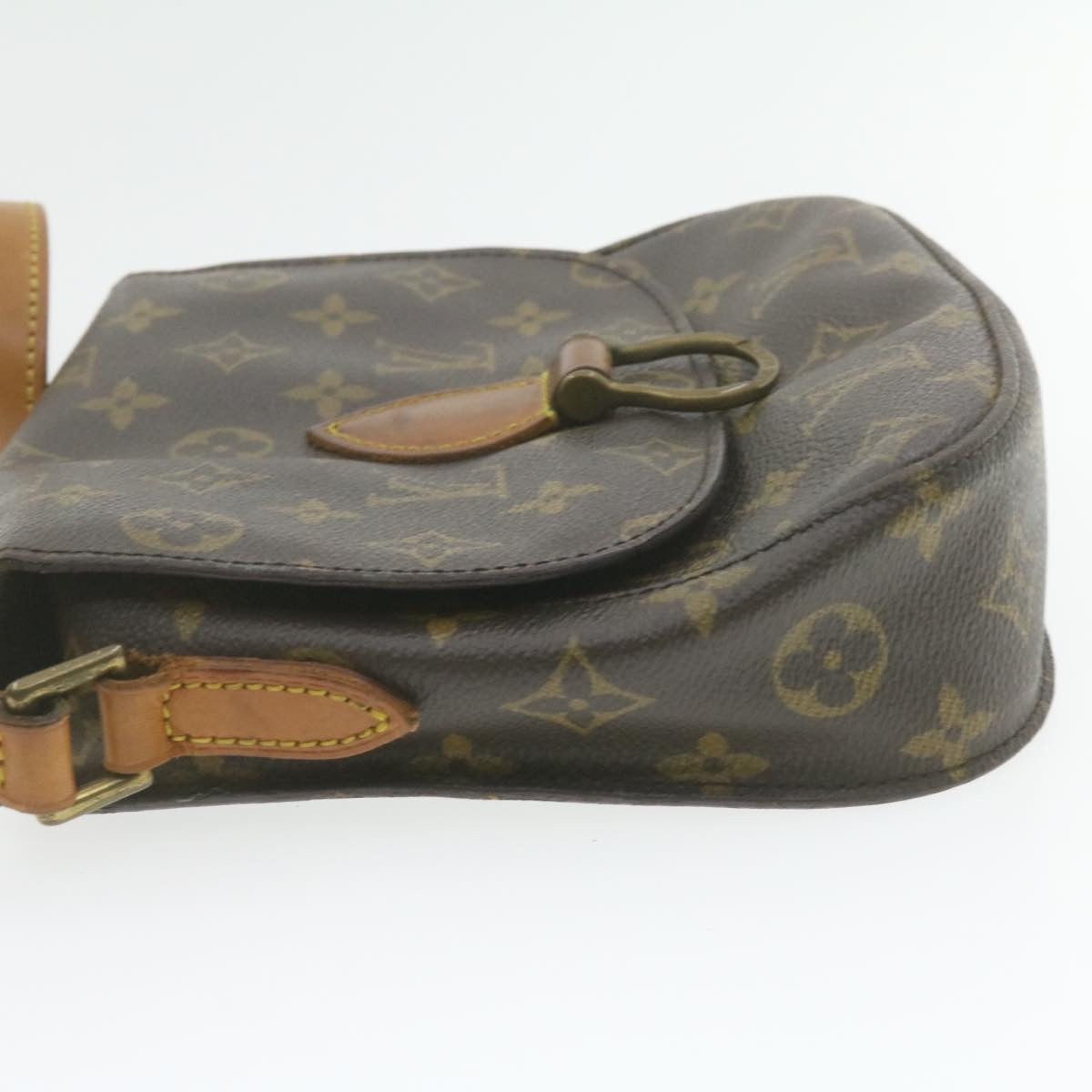LOUIS VUITTON Monogram Saint Cloud MM Shoulder Bag M51243 LV am937g