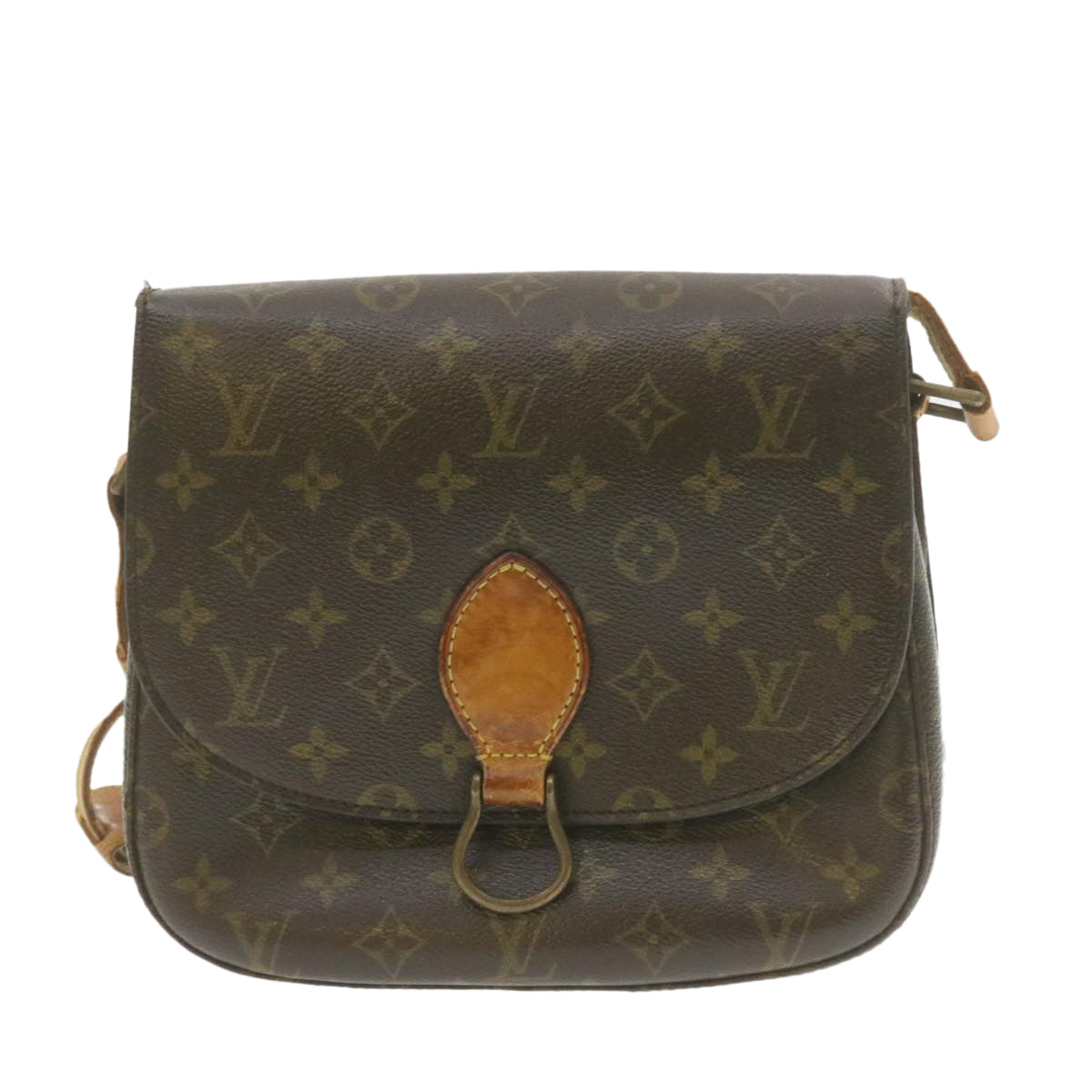 LOUIS VUITTON Monogram Saint Cloud GM Shoulder Bag M51242 LV am946g