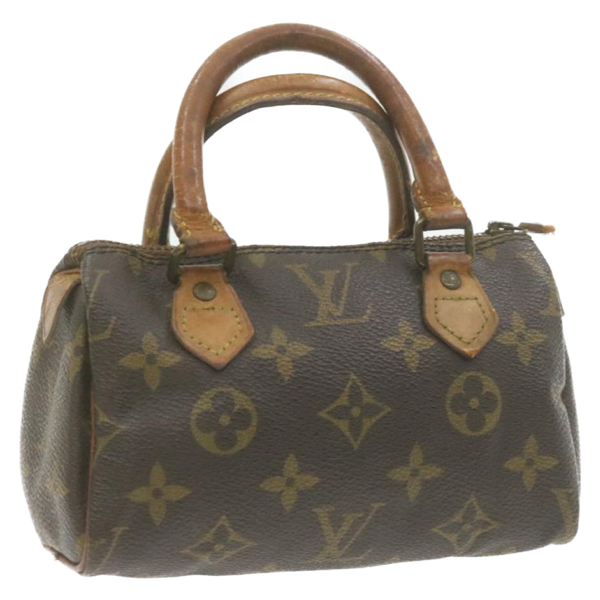 LOUIS VUITTON Monogram Mini Speedy Hand Bag M41534 LV am949g