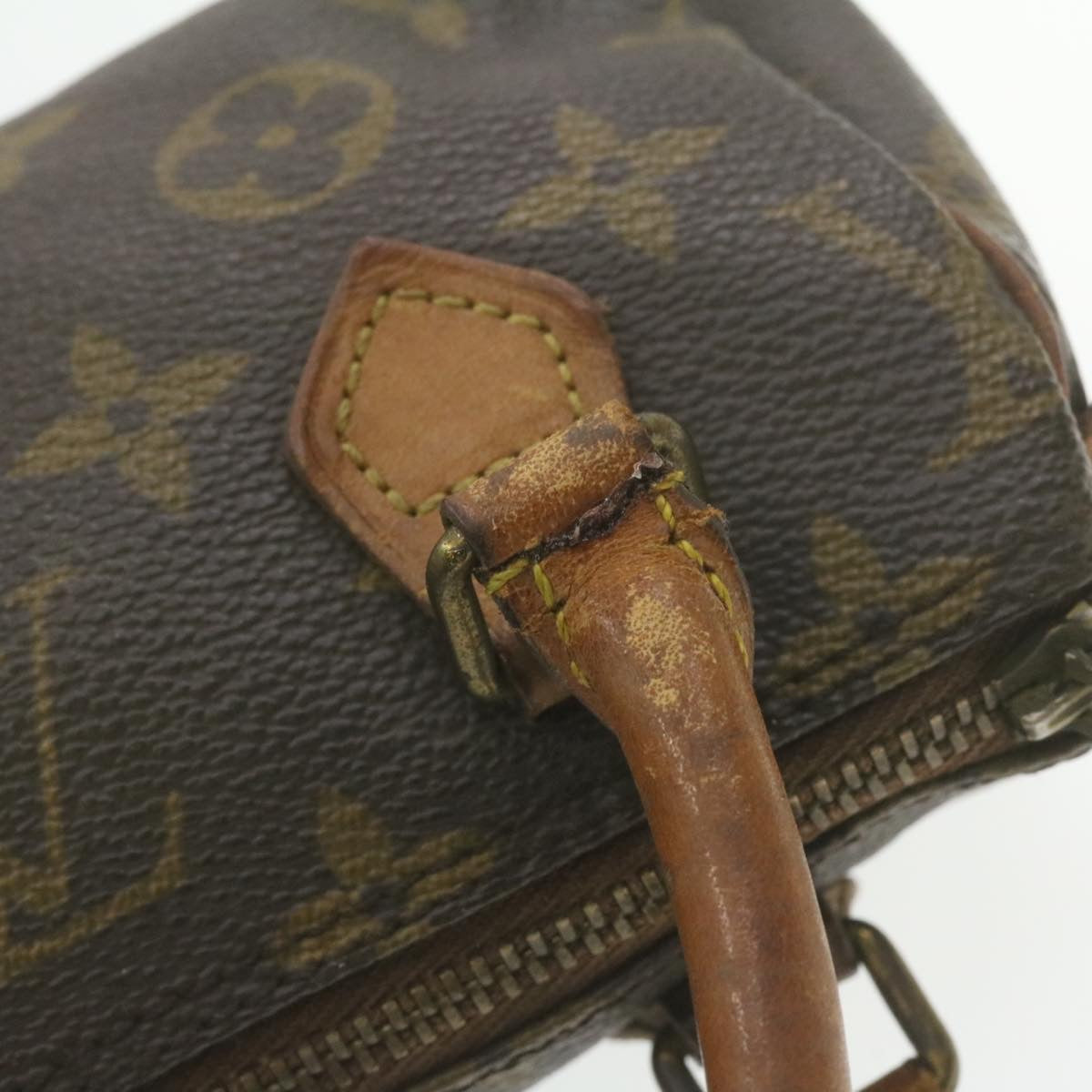 LOUIS VUITTON Monogram Mini Speedy Hand Bag M41534 LV am949g