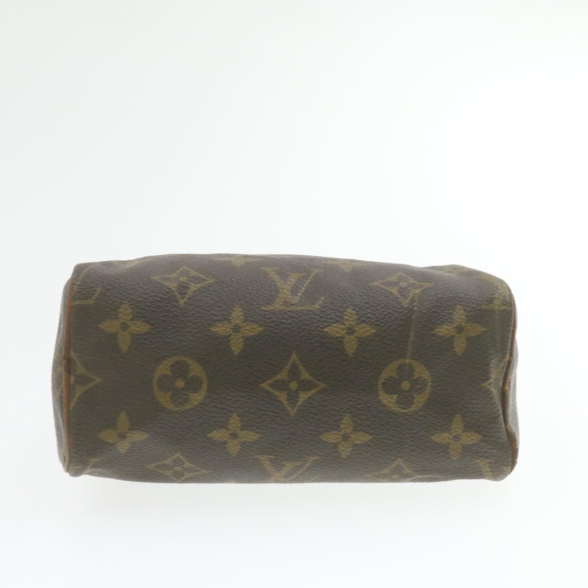 LOUIS VUITTON Monogram Mini Speedy Hand Bag M41534 LV am949g