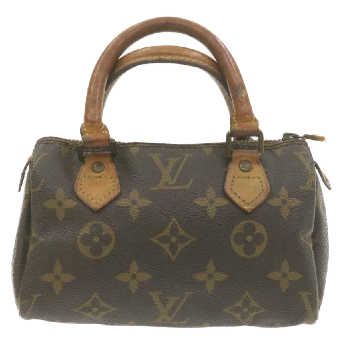 LOUIS VUITTON Monogram Mini Speedy Hand Bag M41534 LV am949g