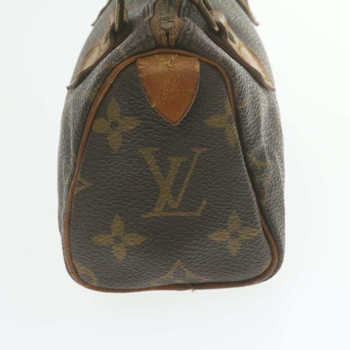 LOUIS VUITTON Monogram Mini Speedy Hand Bag M41534 LV am949g
