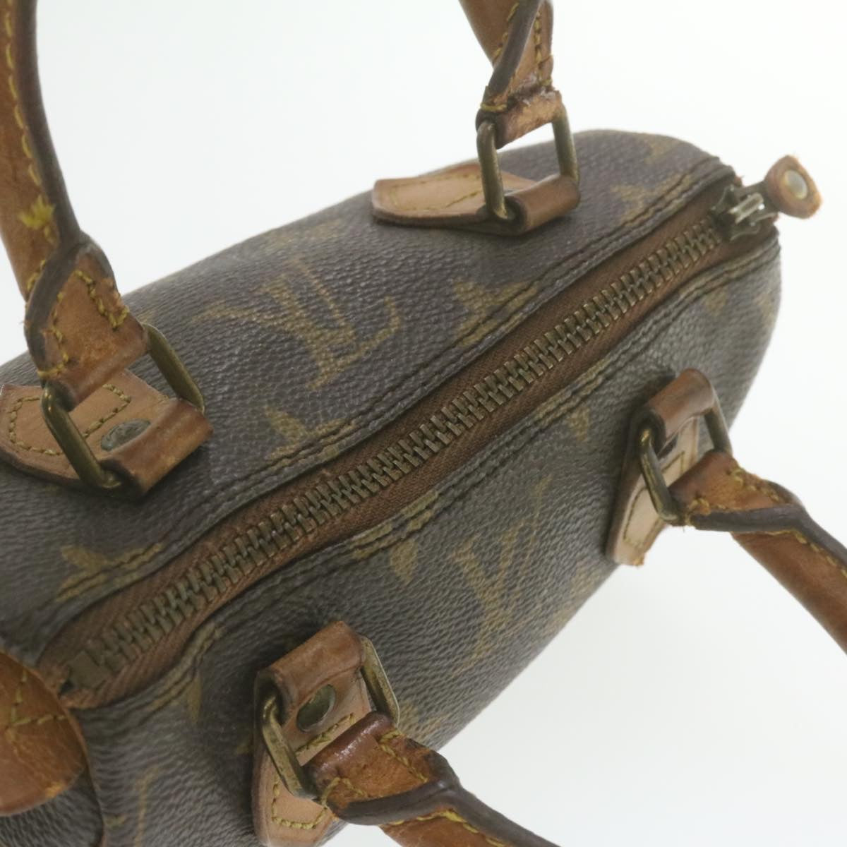 LOUIS VUITTON Monogram Mini Speedy Hand Bag M41534 LV am949g