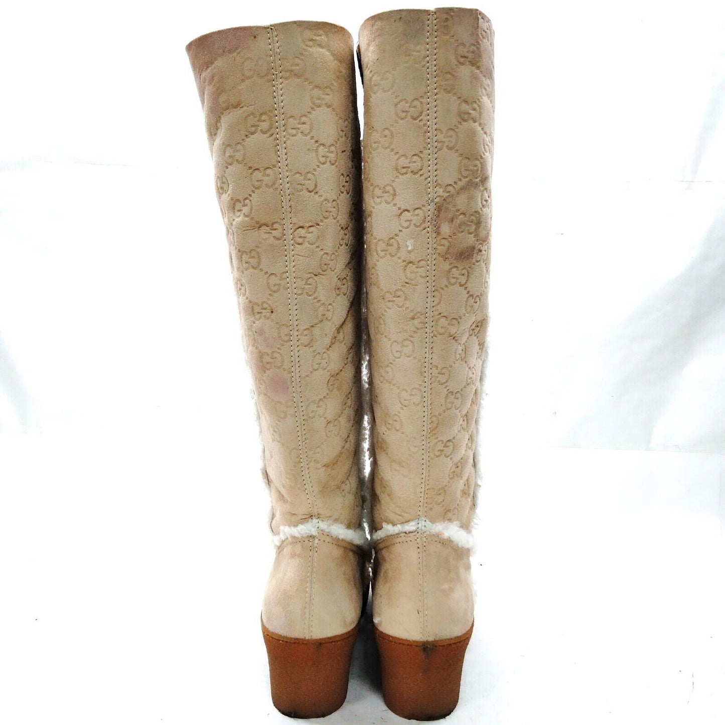 Luxury Gucci Trending 2025 Boots Women Beiges Suede