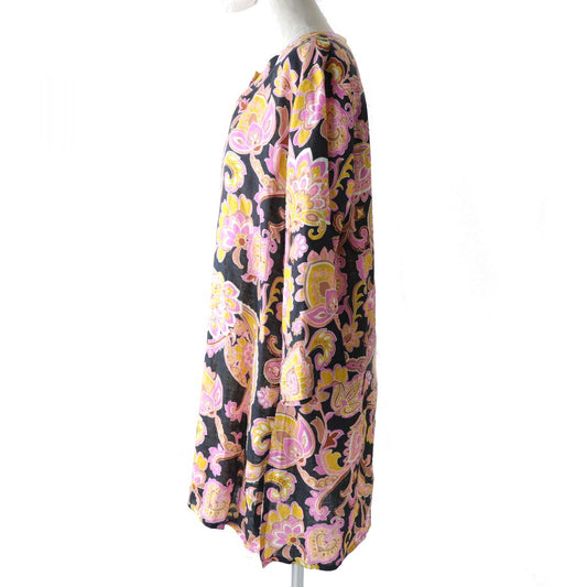 Luxury Gucci Trending 2025 Paisley G Logo Linen Dress 38