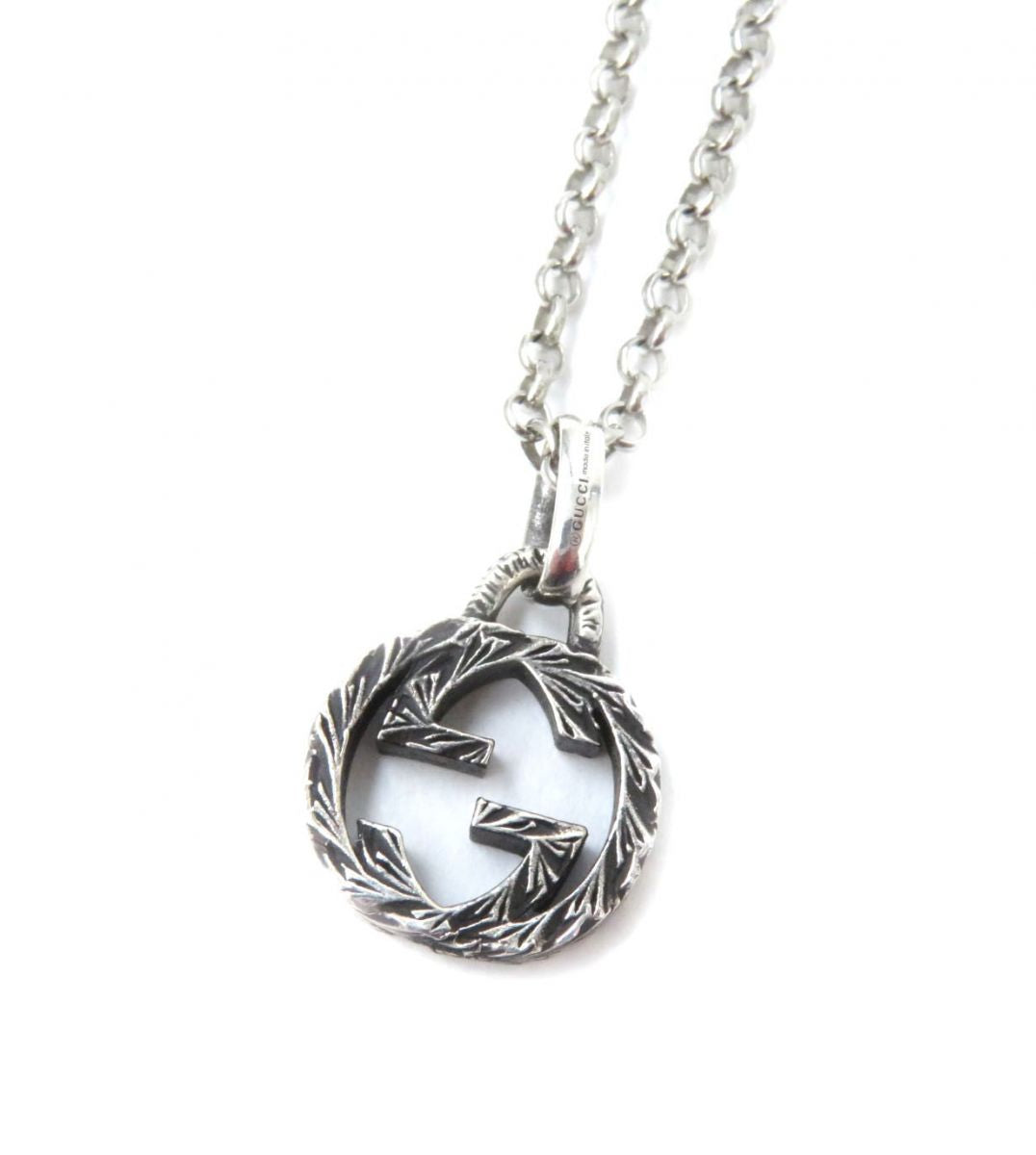 Luxury Gucci Trending 2025 Interlocking G Arabesque AG925 Necklace