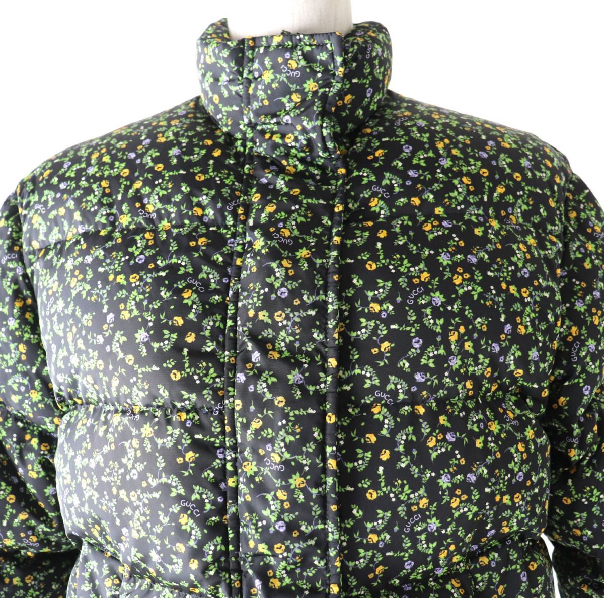 Luxury Gucci Trending 2025 Flower Print Down Jacket Multicolor