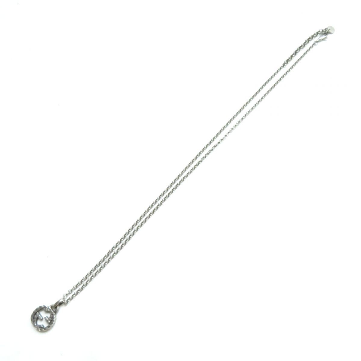 Luxury Gucci Trending 2025 Interlocking G Arabesque Silver Necklace