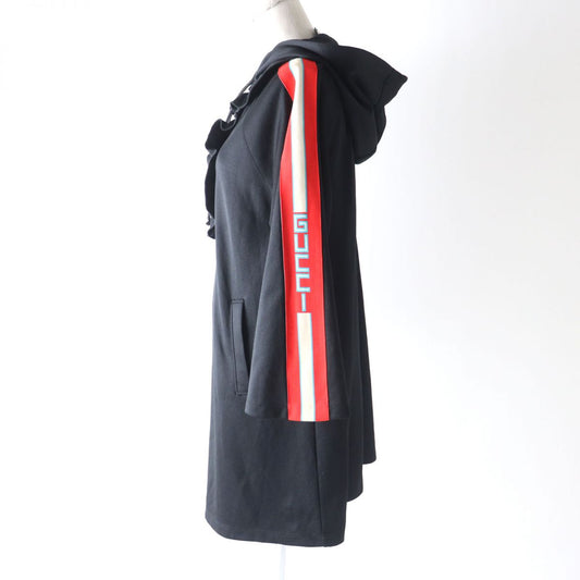 Luxury Gucci Trending 2025 Stainless Steel Hooded Jersey Dress XS